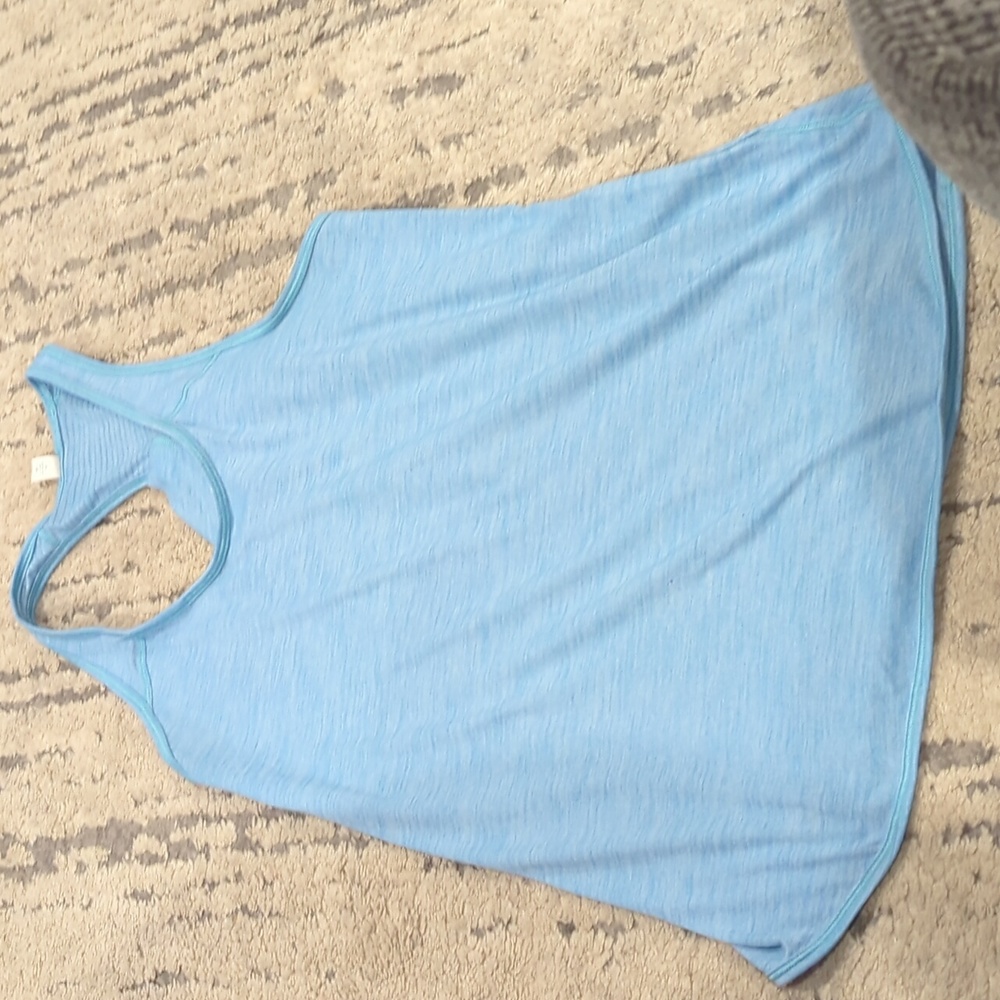 Lululemon Essential Tank Heathered Persian Blue - Picture 7 of 7